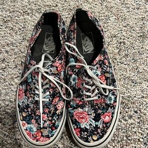 Floral Vans